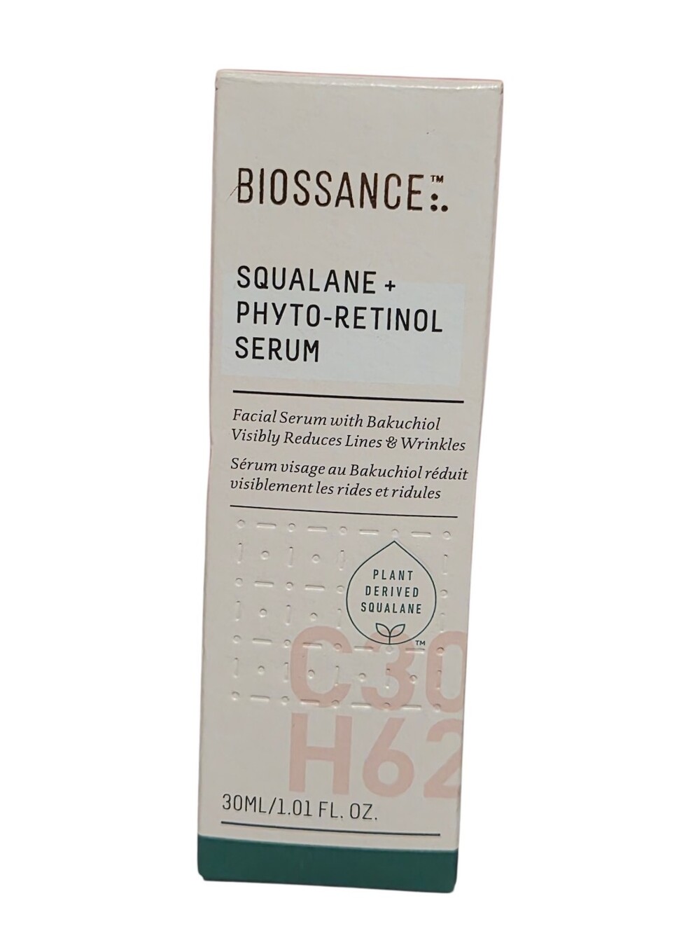 Biossance Squalane + Phyto-Retinol Serum Bakuchiol 30ml 1.01 oz